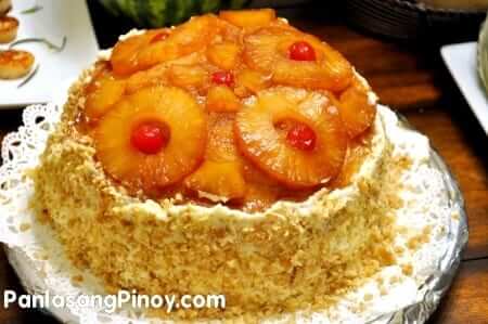 pineapple cake recipe