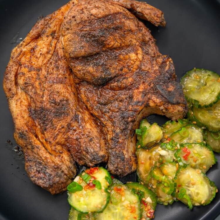 grilled pork chops recipe