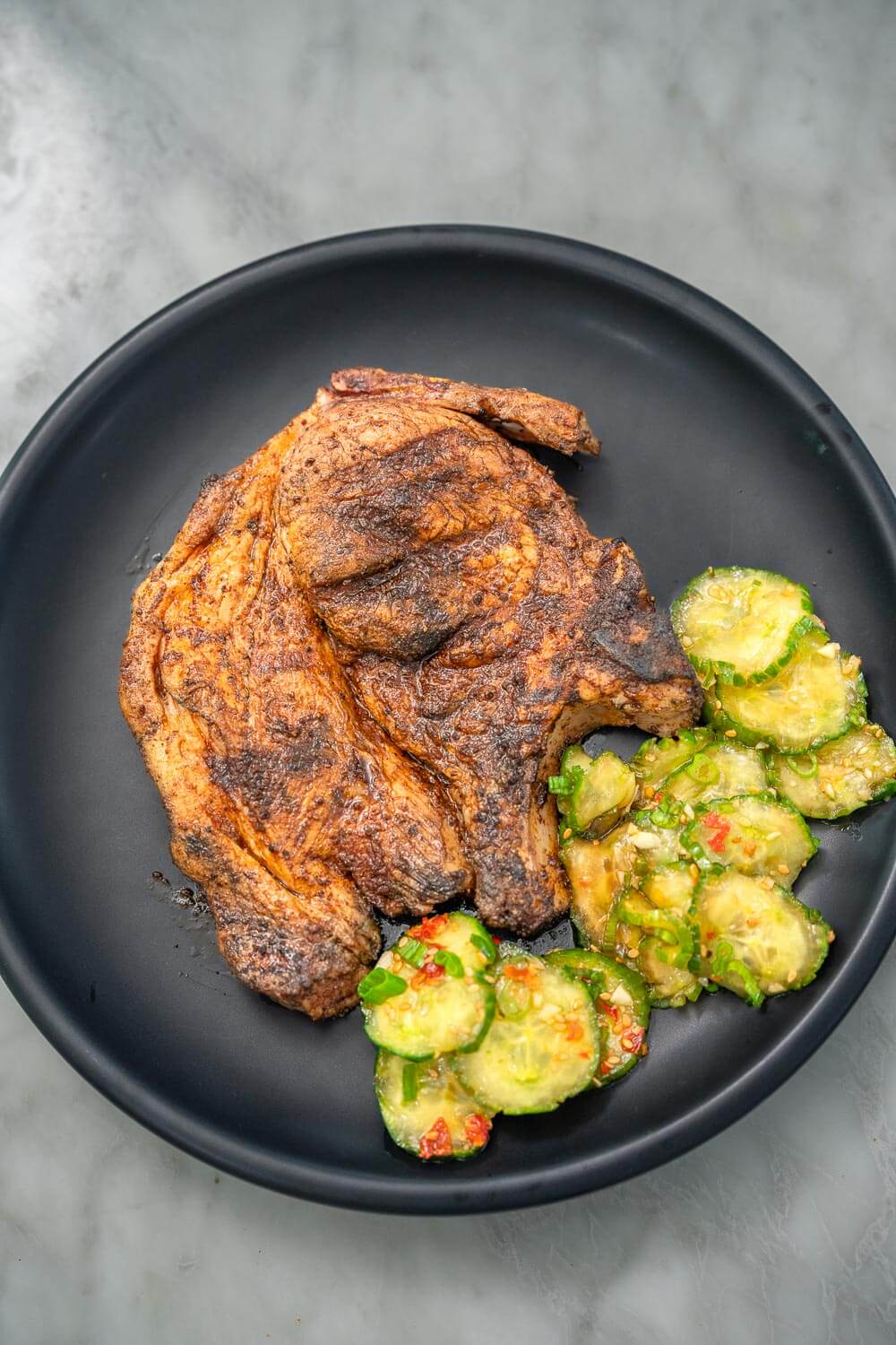 how to grill pork chops