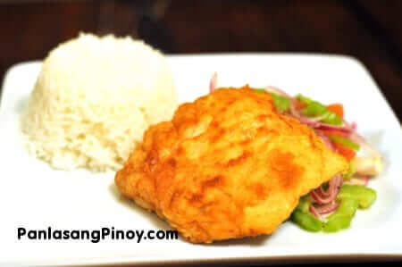 breaded fried salmon recipe