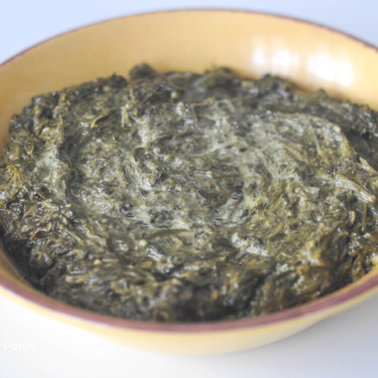 Easy creamed spinach