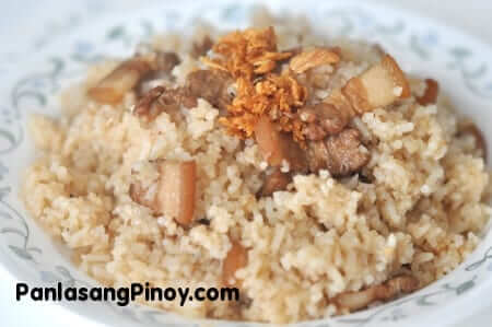 Filipino Pork Fried Rice Recipe
