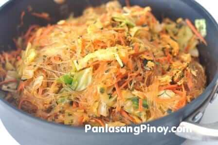vegetarian pancit sotanghon