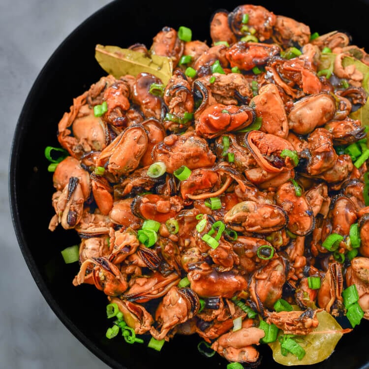 Adobong tahong recipe