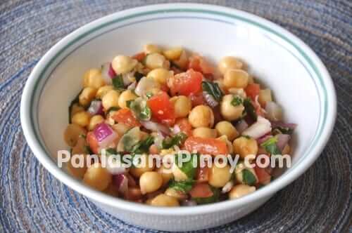 easy chickpea salad recipe