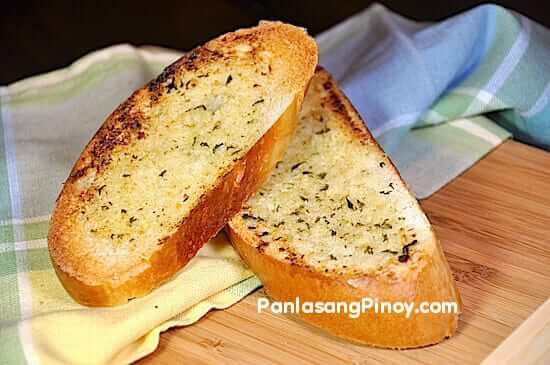 garlic bread recipe using french bread