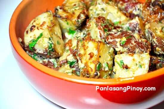 grilled potato salad recipe