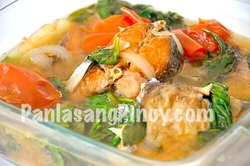 fried bangus sinigang sa miso