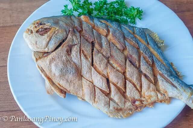 Fried Pompano Fish Recipe