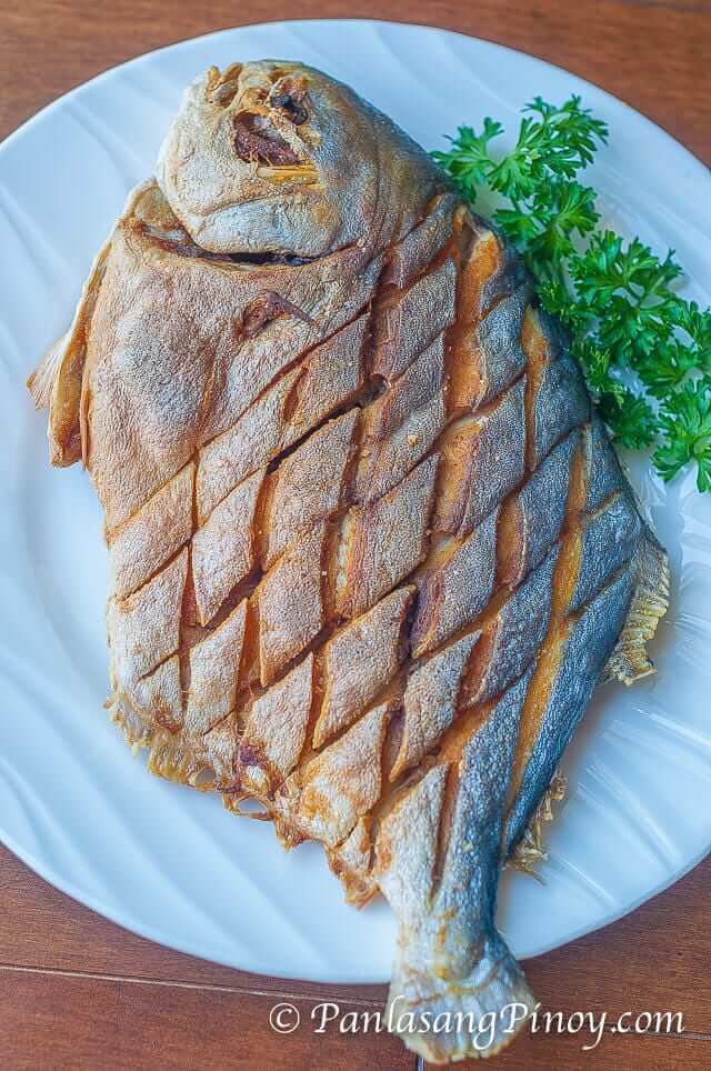 Fried Pompano Fish