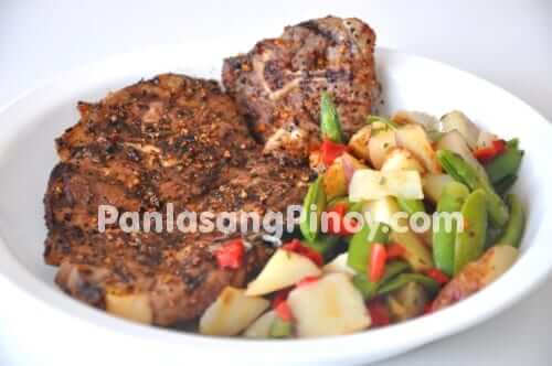 grilled lamb chops