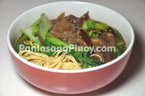 spicy beef noodle soup recipe
