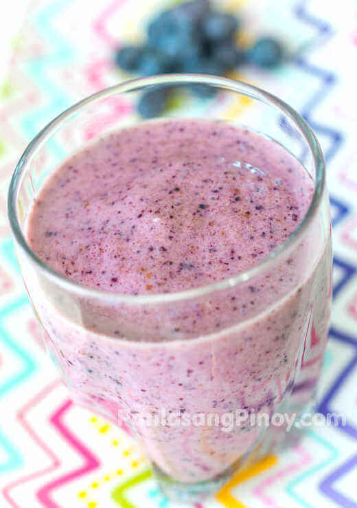 blueberry greek yogurt smoothie