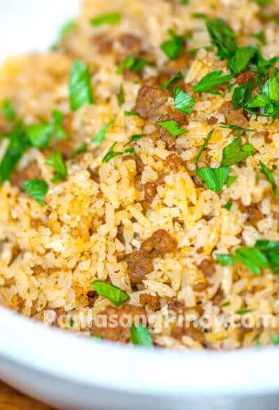 taco fried rice recipe