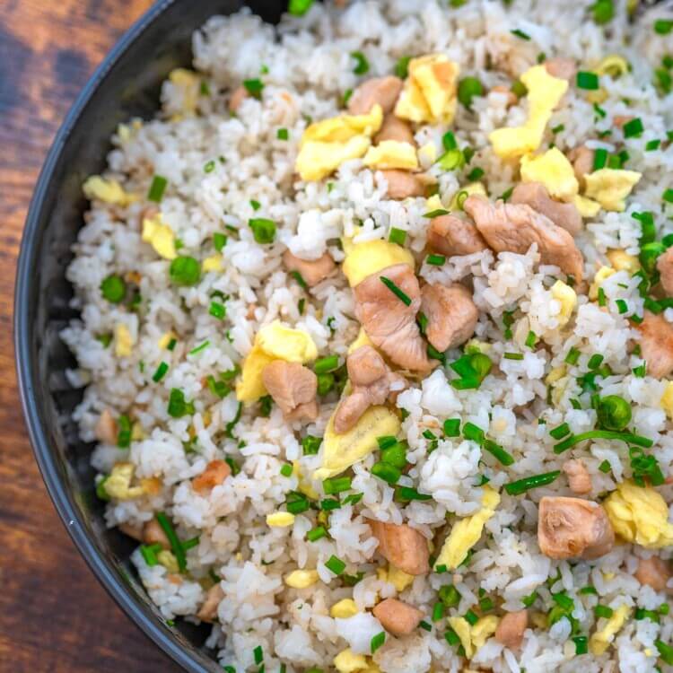chicken and egg fried rice recipe