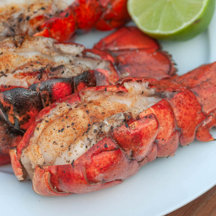 Lobsters with lime
