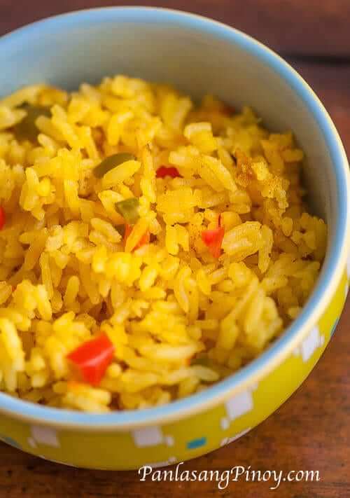 Saffron Rice (stove top, rice cooker) 