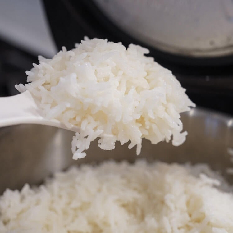Cooked Fluffy Rice