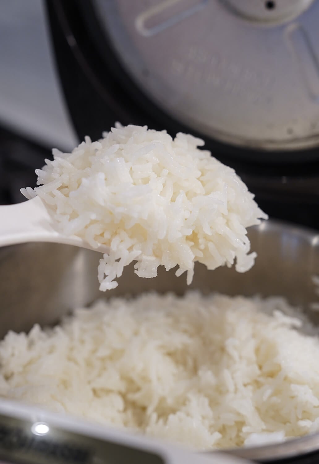 Cooked Fluffy Rice