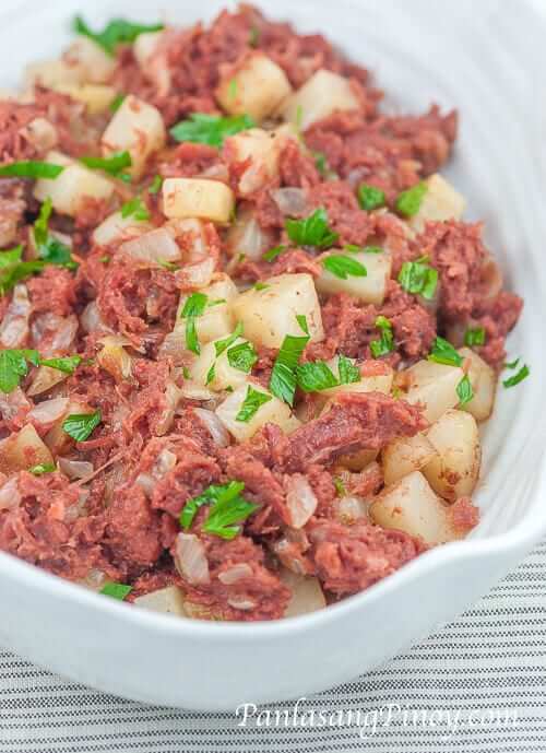 Corned Beef and Potato Casserole - Panlasang Pinoy