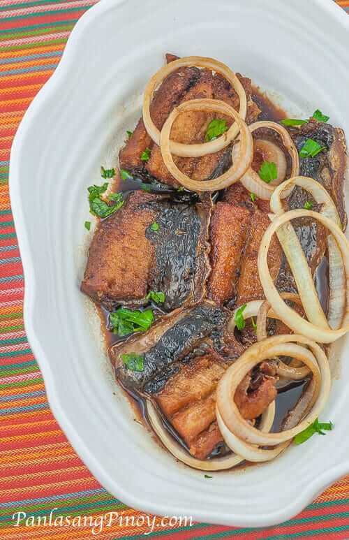 Filipino Fish Steak Recipe - Panlasang Pinoy