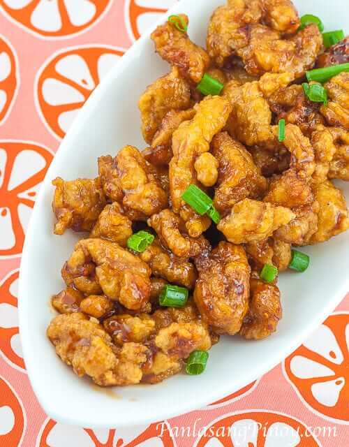 Orange Chicken Recipe - Panlasang Pinoy