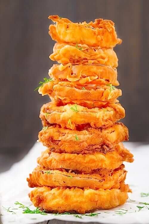 how to make onion rings