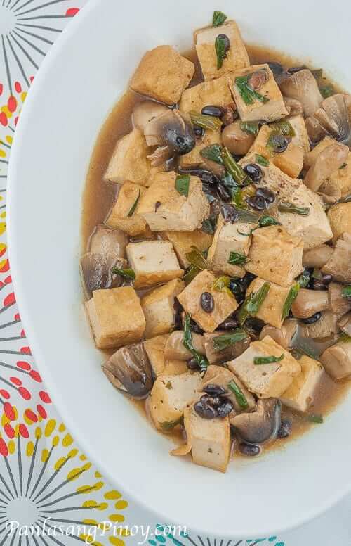 tofu-with-mushrooms