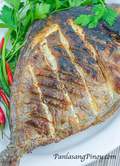 tilapia fish recipes cooking for Pinoy  Panlasang  Grilled Pompano