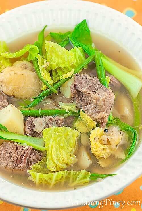 Slow Cook Beef Nilaga Recipe