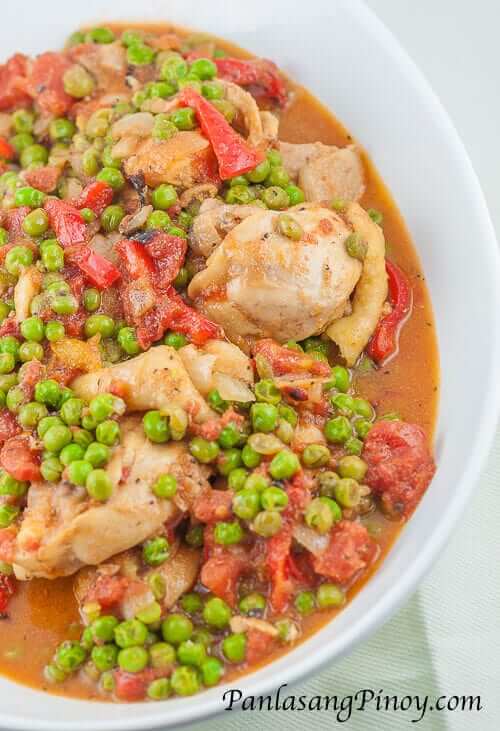 Chicken Guisantes Recipe