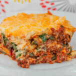Spinach lasagne recipe