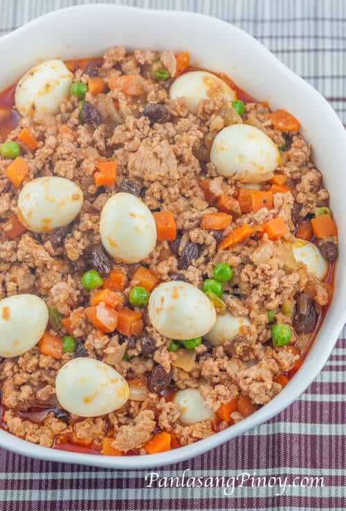 Pork-Giniling-with-Quail-Eggs