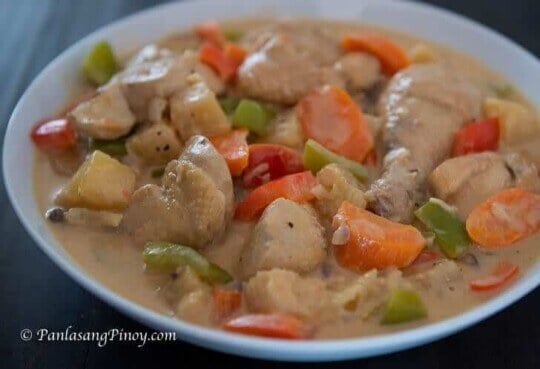 Pininyahang Manok Sa Gata Pineapple Chicken In Coconut Milk Panlasang Pinoy 6116