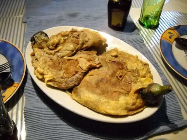 Tortang Talong with Giniling