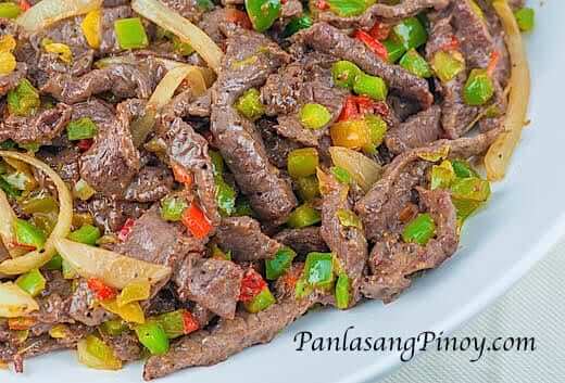 Quick And Easy Beef And Pepper Stir Fry Panlasang Pinoy