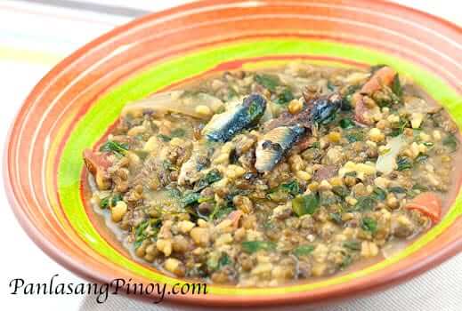 Monggo with Tuyo Recipe (Mung Beans with Salted Fish)