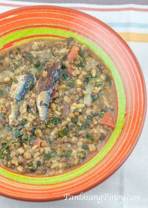 Monggo with Tuyo Recipe (Mung Beans with Salted Fish)