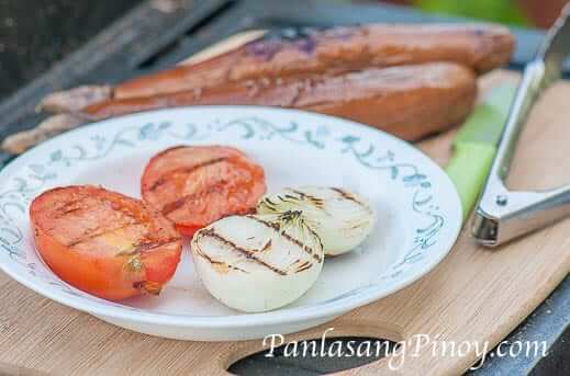 Ensaladang Filipino on the Grill