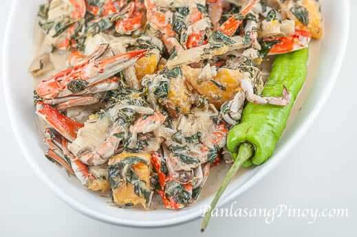 Ginataang Alimasag with Malunggay Recipe 2