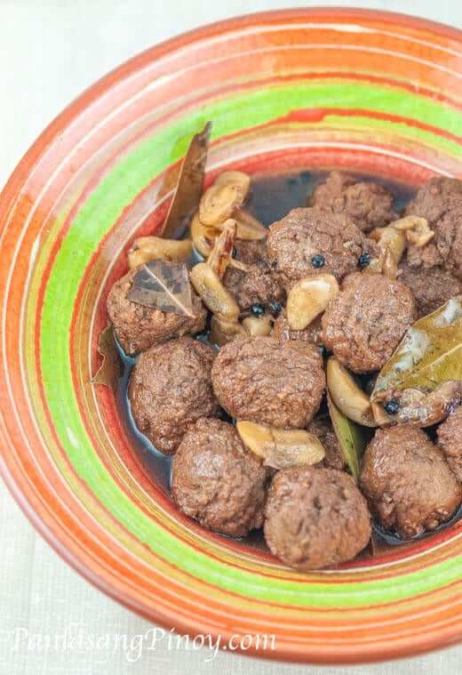 Meatball Adobo