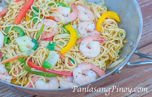 Shrimp Pancit Canton Recipe