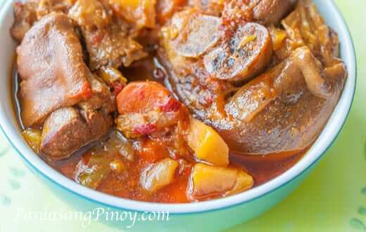 Slow Cook Pork Hock stew recipe