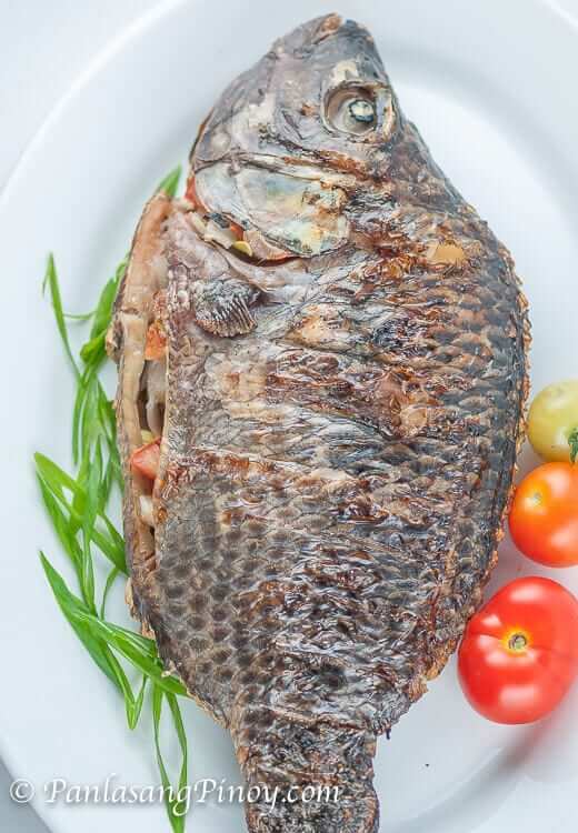 Grilled Tilapia with Stuffing