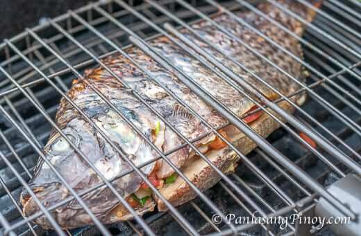 Grilled Tilapia with Stuffing