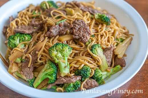Lo Mein with Beef and Broccoli Recipe