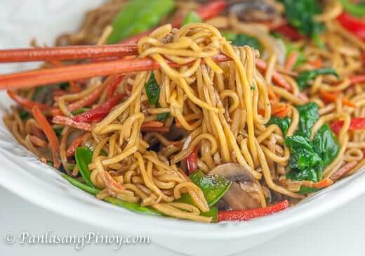 dry noodles recipe