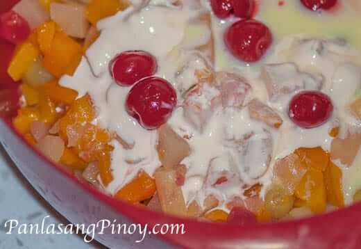 filipino style fruit salad recipe