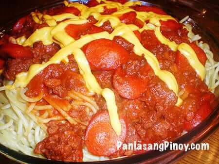 Spaghetti on sale panlasang pinoy