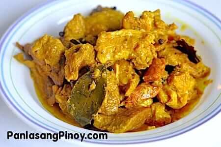 Adobong Dilaw (Yellow Pork Adobo)